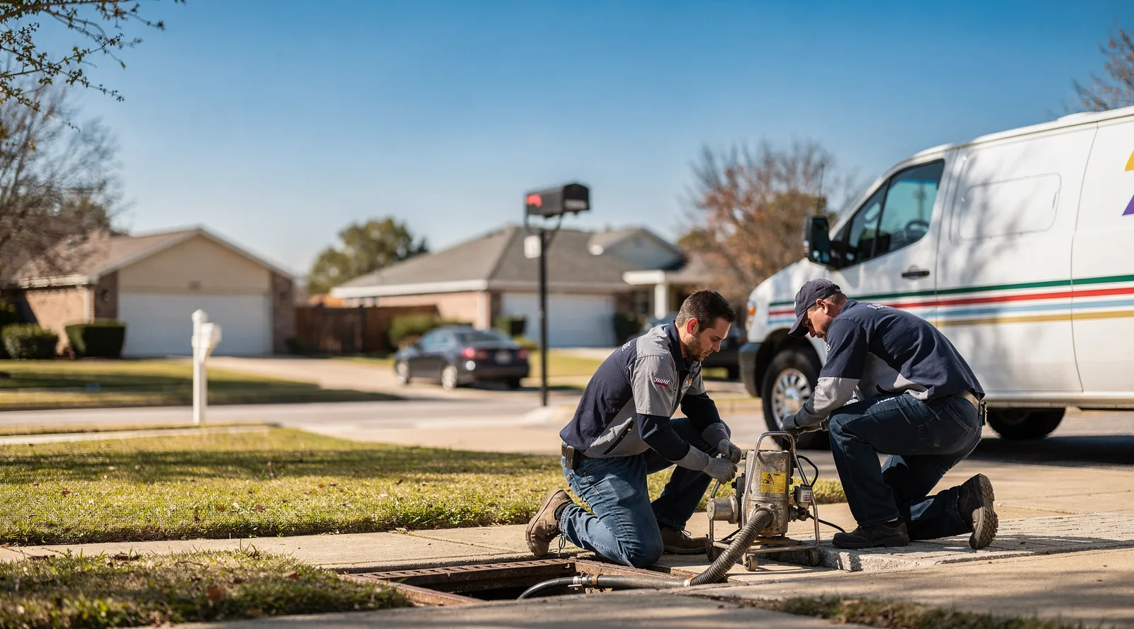 Drain Cleaning in Sublime, TX near me